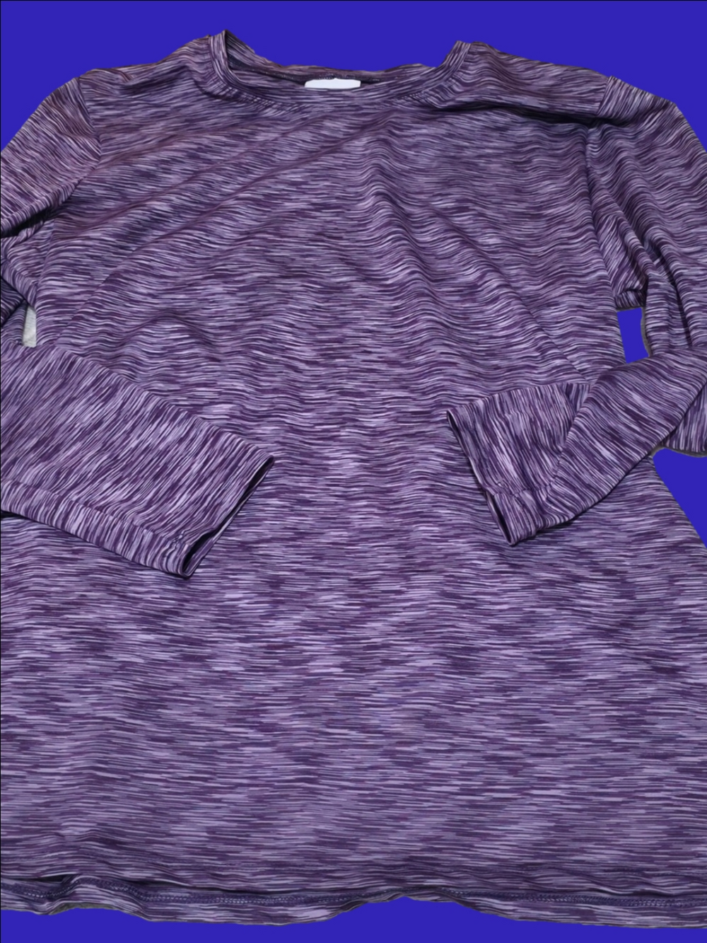 4/$25 Deal! Scrubstar Heathered Violet Nursing Top